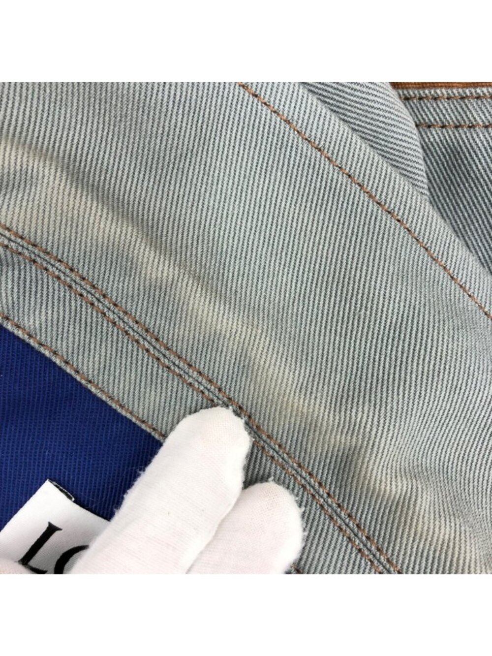 Loewe Color-Block Cotton Jacket - Picture 9 of 9